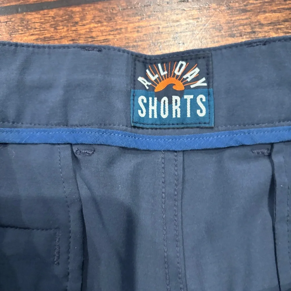 Faherty Men’s All Day Shorts | Dark Blue | 34 | 9” Inseam